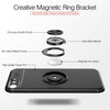 Metal Ring Holder 360 Degree Rotating TPU Case for iPhone 8 & 7 (Black)