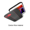 TOTUDESIGN  Colourful Series TPU+PC+Carbon Fibre Protective Case for iPhone 8 & 7(Red)