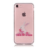 Sakura Rabbit Pattern TPU Case for iPhone 8 & 7