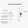 i8x In-Ear Lightweight Wireless Earbuds Rear Single Hanging Type Bluetooth Earphones, For iPad, iPhone, Galaxy, Huawei, Xiaomi, LG, HTC and Other Smart Phones(Blue)