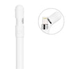 Anti-lost Cap iPad Tablet Stylus Silicone Anti-drop Dust Protection Cover for Apple Pencil(White)
