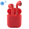i12-XS TWS Binaural Calls Wireless Bluetooth Earphones with Charging Case, Support Touch Calling 5.0(Red)