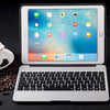 F06 for iPad Pro 9.7 inch / iPad Air 2 Portable Foldable Aluminium Alloy Wireless Bluetooth Backlight Keyboard
