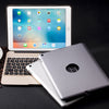 F06 for iPad Pro 9.7 inch / iPad Air 2 Portable Foldable Aluminium Alloy Wireless Bluetooth Backlight Keyboard