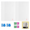 2 PCS For iPad 10.2 inch 9H Straight Edge Explosion-proof Tempered Glass Film