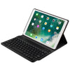 FT-1035 For iPad Pro 10.5 inch & iPad Air 10.5 inch Lambskin Texture Detachable Plastic Bluetooth Keyboard Leather Cover with Stand Function(Black)
