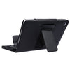 SPM01 For iPad mini 5 / 4 / 3 / 2 / 1 Litchi Texture Detachable Plastic Bluetooth Keyboard Leather Cover with Stand Function (Black)