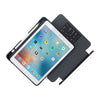 TC105 For iPad Pro 10.5 inch / Air 10.5 inch Detachable Ultra-thin Full Coverage Drop-proof Plastic Bluetooth Keyboard Leather Cover with Pen Slot & Stand Function (Black)