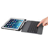 TC105 For iPad Pro 10.5 inch / Air 10.5 inch Detachable Ultra-thin Full Coverage Drop-proof Plastic Bluetooth Keyboard Leather Cover with Pen Slot & Stand Function (Black)