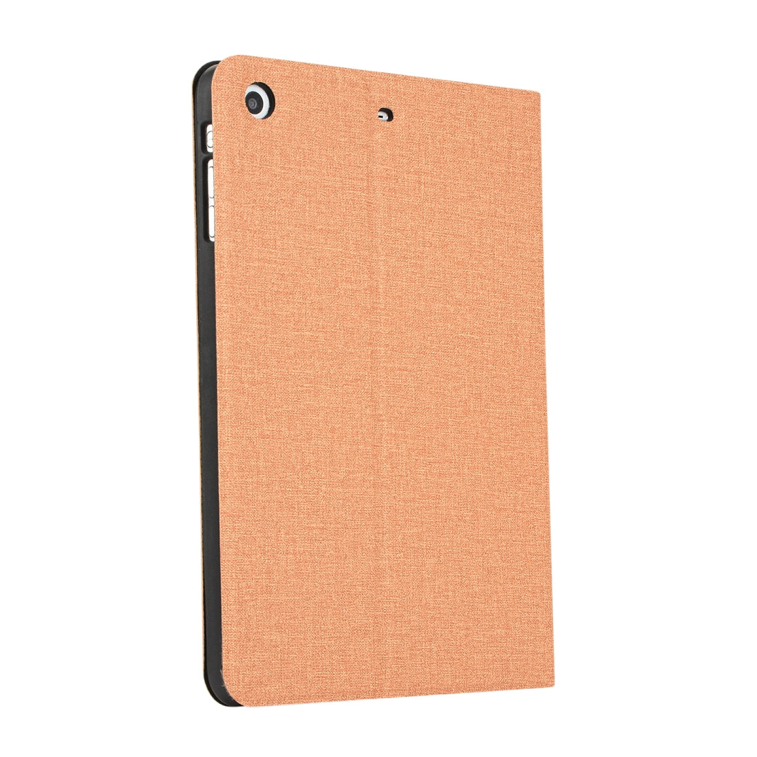 Universal Voltage Craft Cloth TPU Protective Case for iPad Mini 1 / 2 / 3, with Holder (Gold)