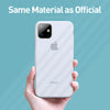 For iPhone 11 Baseus Jelly Liquid Silicone Soft Protective Case(Clear White)