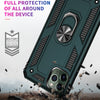 Armor Shockproof TPU + PC Protective Case for iPhone 11, with 360 Degree Rotation Holder (Black)
