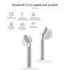 H17T TWS Bluetooth 5.0 Super Far Connection Distance Wireless Bluetooth Earphone with Magnetic Charging Box, Support IOS Power Display & Memory Matching Bluetooth & HD Call(White)