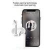 H17T TWS Bluetooth 5.0 Super Far Connection Distance Wireless Bluetooth Earphone with Magnetic Charging Box, Support IOS Power Display & Memory Matching Bluetooth & HD Call(White)