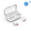 DFA8 TWS Bluetooth 5.0 Touch Sweatproof Wireless Bluetooth Sports Earphone with Charging Box, Support Siri & Call & Power Bank(White)