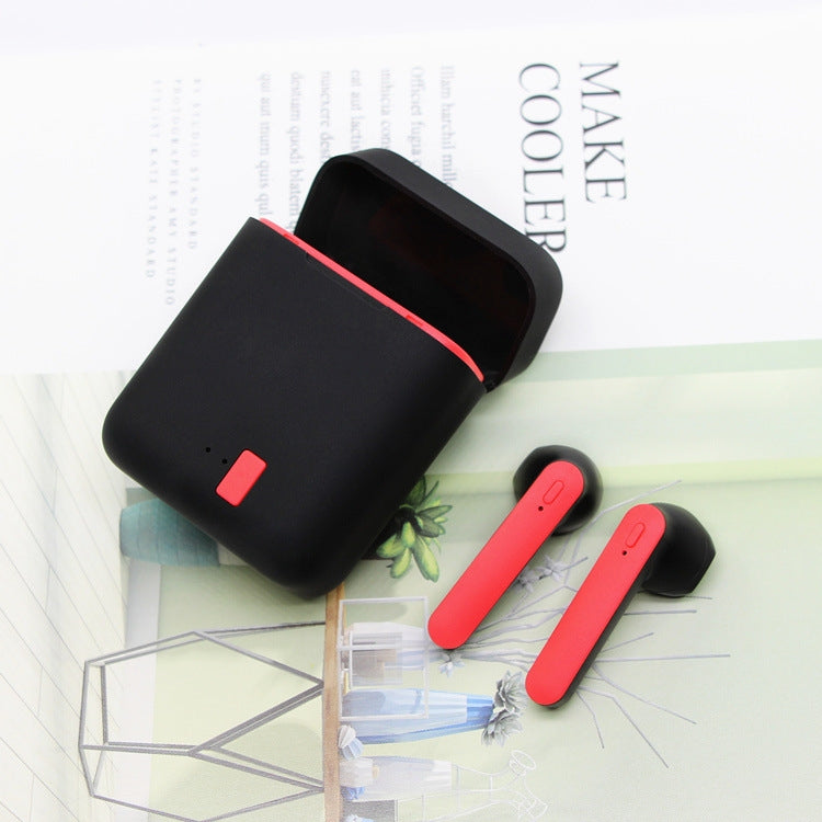 i7s TWS Stereo Dual Noise Reduction Wireless Bluetooth 5.0+EDR Earphones with Charging Case