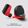 U9 TWS Bluetooth Earphone with Magnetic Charging Box, Support Call & Battery Display Function(Black)
