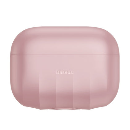 Baseus Shell Pattern Silica Gel Case for AirPods Pro(Pink)