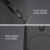 Xiaomi MWWM01 2.4GHz 1000DPI Symmetrical Wireless Optical Mouse (Black)