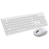 FOETOR iK7300 Wireless Keyboard and Mouse Set (White)