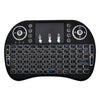 Mini i8 Air Mouse 92-keys QWERTY 2.4G Wireless Backlight Keyboard with Touchpad for Android TV Box & Google TV Box & PC Tablet & Xbox360 & PS3 & HTPC/IPTV, Support Auto Sleep and Auto Wake Mode