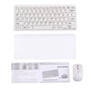 JK-903 2.4GHz Wireless 78 Keys Mini Keyboard with Keyboard Cover + Wireless Optical Mouse with Embedded USB Receiver for Computer