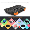 VIBOTON i8 Plus Updated 2.4GHz QWERT Mini Wireless Keyboard with Touchpad for TV Box, Mi Box, Computer, Tablet, Laptop and Projector(Black)