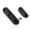 VIBOTON 504F 2.4GHz Air Mouse Wireless RF Remote Control Laser Presenter Pointer Multi-functional Laser Pointer for Multi-media(Black)