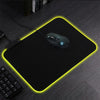 MONTIAN Colorful LED Light Thickening Lock Keyboard Pad Game Mouse Pad, Size: 300 x 250 x 4mm