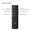 Doosl DSIT014 2.4GHz Rechargeable New Edition PowerPoint Presentation Remote Control Multi-functional Laser Pointer with Electroni