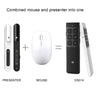Doosl DSIT014 2.4GHz Rechargeable New Edition PowerPoint Presentation Remote Control Multi-functional Laser Pointer with Electroni