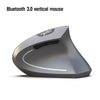 HXSJ T29 Bluetooth 3.0 Wireless Bluetooth 6-Keys 2400 DPI Adjustable Ergonomics Optical Vertical Mouse(Black)