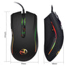 HXSJ A869 Colorful Glowing Wired Game 7-Keys 3200 DPI Adjustable Ergonomics Optical Mouse
