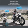 Dier DK12 800m Helmet Wireless Bluetooth Headset 5.0 Waterproof Double Motorcycle Call Headset With Intercom Function