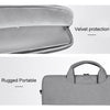 ST01S Waterproof Oxford Cloth Hidden Portable Strap One-shoulder Handbag for 13.3 inch Laptops(Light Grey)