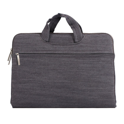 12 inch Portable Handheld Laptop Bag for Laptop(Grey)
