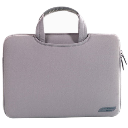 15.6 inch Portable Air Permeable Handheld Sleeve Bag for Laptops, Size: 41.5x30.0x3.5cm(Grey)