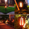 96 LED Solar Flame Light Outdoor Garden Lawn Light Garden Landscape Torch Light