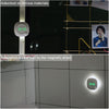Intelligent Rotation Clock Dry Cell LED PIR Sensor Night Light