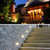 5W Red Light LED Embedded Buried Lamp IP65 Waterproof Rectangular Landscape Platform Stair Step Lamp