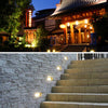 6W Blue Light LED Embedded Buried Lamp IP65 Waterproof Rectangular Landscape Platform Stair Step Lamp