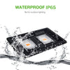 100W IP65 Waterproof COB LED Plant Growth Light, 7000-8000LM 380-800NM Greenhouse Light Aquarium Light, PF>0.9, AC 90-140V, US Plu