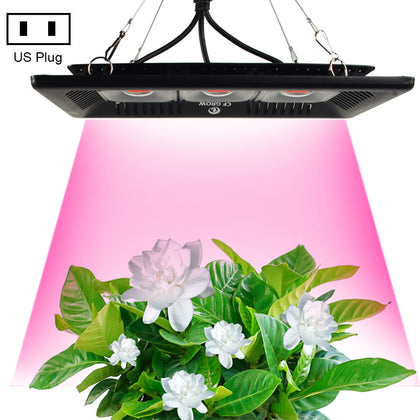 150W IP65 Waterproof COB LED Plant Growth Light, 10000-12000LM 380-800NM Greenhouse Light Aquarium Light, PF>0.9, AC 90-140V, US P