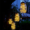 20 LEDs Solar Energy Mason Bottle Cap Pendent Lamp Outdoor Decoration Garden Light, Not Include Bottle Body(Warm White)