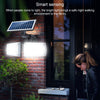 82 COBs Home Courtyard Waterproof Double Heads Rotatable Solar Wall Light Street Light