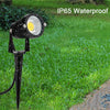LED 5W 12V COB Lawn Llamp 43mm Outdoor Waterproof Garden Landscape Lighting Tree Lights (Warm White)