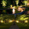 LED 5W 12V COB Lawn Llamp 43mm Outdoor Waterproof Garden Landscape Lighting Tree Lights (Warm White)