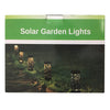 Outdoor Hollowing Out Solar Energy Garden Lawn Lamp(Warm White)