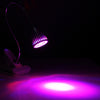 5W Red Light + Blue Light Flexible Lamp Holder Clip Style LED Plant Growth Light, 5 LEDs 360 Degrees Greenhouse Light Aquarium Lig