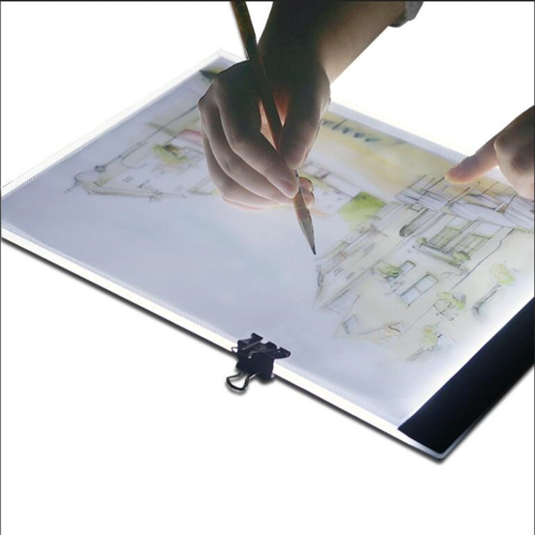 Ultra-thin A4 Size Portable USB LED Artcraft Tracing Light Box Copy Board for Artists Drawing Sketching Animation and X-ray Viewing